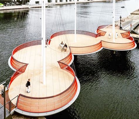 Olafur Eliasson S Ship Inspired Circle Bridge Opens In Copenhagen