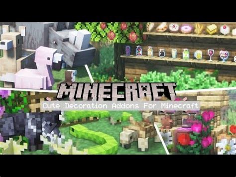 Cute Aesthetic Decoration Addons For Minecraft Pe Be Minecraft