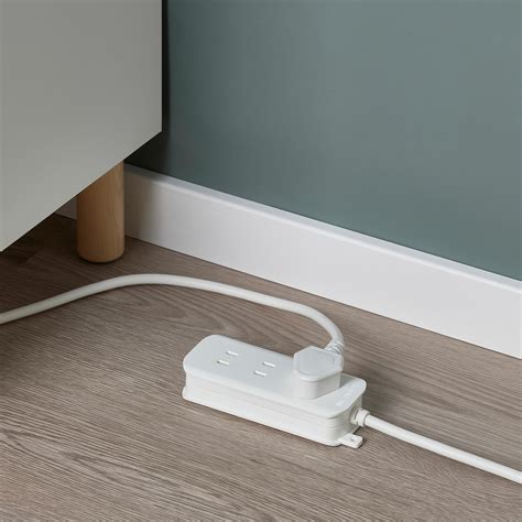 Koppla 3 Way Socket White Ikea