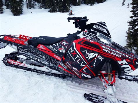 Polaris Pro Rmk Dan Adams Arcticfx Sled Wrap Sled Polaris Snowmobile