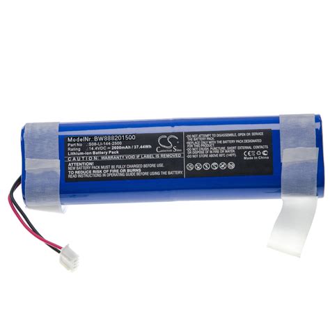 Vhbw Batterie Remplacement Pour Ecovacs S08 Li 144 2500 Pour Aspirateur Robot électroménager