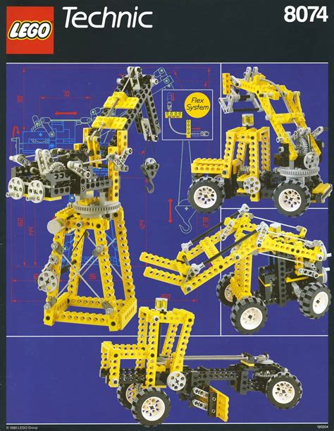 8074 Lego® Technic Universal Set With Flex System Klickbricks