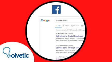 Cómo APARECER en los RESULTADOS de BUSQUEDA de Google con Facebook