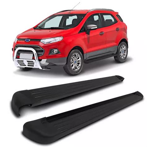 Estribo Lateral Plataforma Ecosport A Preto