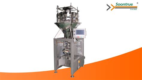 VFFS Integrated Packaging Machine With 12 Head Weigher Soontrue Packing