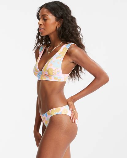 Pick Me Up Plunge Bikini Top For Women Billabong