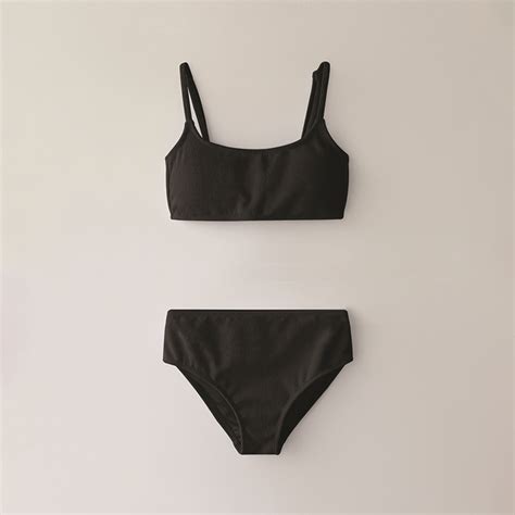 낫띵리튼 Terry cotton bikini Black 위시버킷
