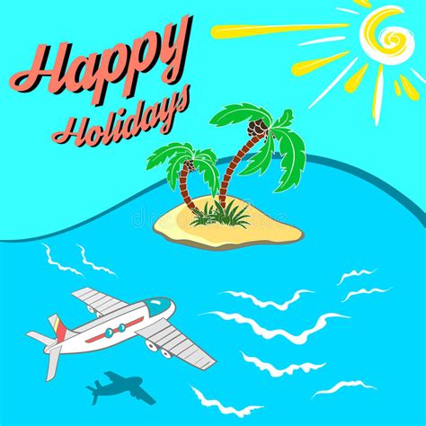 Happy Holidays Stock Vector Illustration Of Graphic 53427737