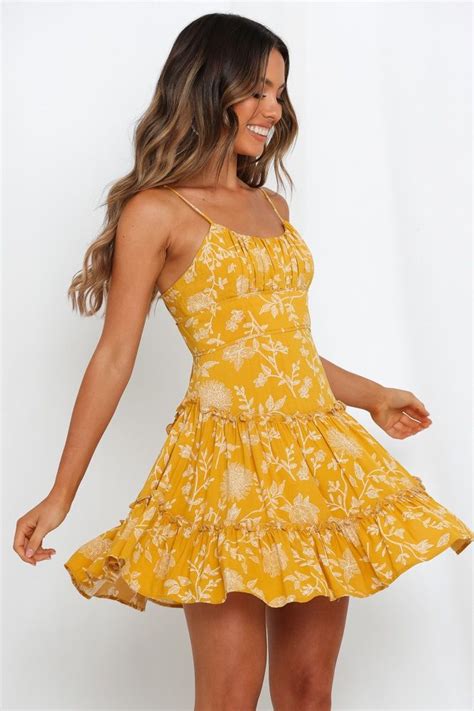 dress yellow flowers  william jaramillo blog