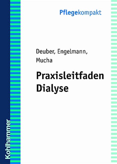 Praxisleitfaden Dialyse - E-Book - frohberg