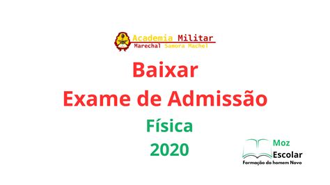 Baixar Exame De F Sica Da Academia Militar Pdf Mozescolar