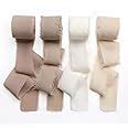 Amazon Pieaary Handmade Fringe Chiffon Silk Ribbon 4 Rolls 1 X 5Yd Per Roll Nude Cream