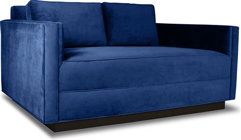 Nativa Interiors Adalyn 60 Inch Loveseat In Blue | 1StopBedrooms