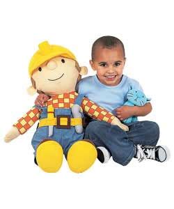 Bob the Builder Giant Plush with Pilchard Beanie - review, compare ...