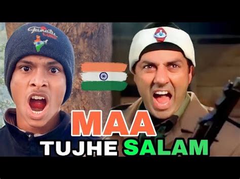 Maa Tujhe Salam 2002 Last Fight scene म तझ सलम सन दओल