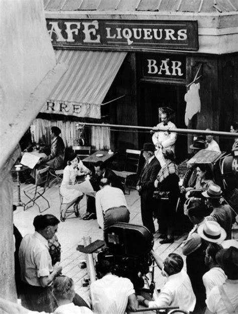 On The Set Of Casablanca Kazablanka Sinema Tarih