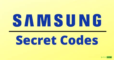 List Of Samsung Secret Codes 2022 Hidden Codes Hacks Techdator