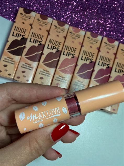 Flor de Lis Cosméticos Batom Nude Lips Max Love Meu catálogo fácil