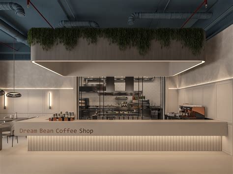 dream bean coffee shop :: Behance