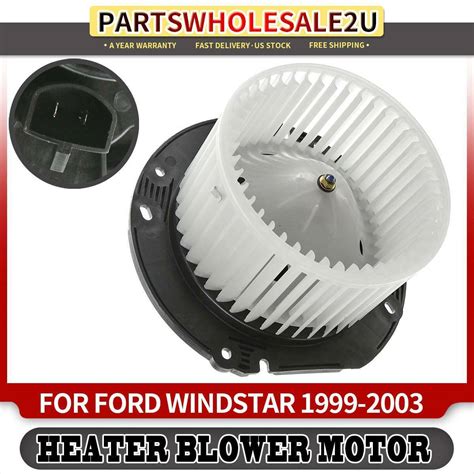 A C Blower Heater Motor W Fan Cage For Ford Windstar