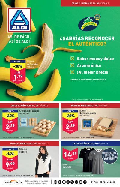 Folleto ALDI en Santander Catálogo online y ofertas de hoy