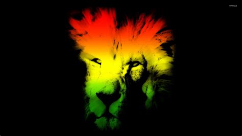 Lion Art Wallpaper - WallpaperSafari