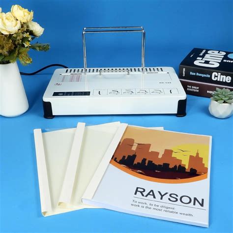 Xpmarket 20Pcs 2 4 6 8 15 20MM Hot Melt Binding Machine Cover Automatic A4 Book Paper Sheet
