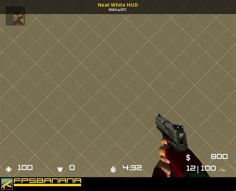 Neat White Hud Counter Strike Source Mods