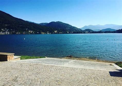 Riapre il lungolago a Lavena Ponte Tresa Più bello sicuro e fruibile