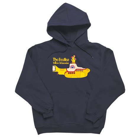 Yellow Submarine Hooded Sweatshirt Spike Leisurewear