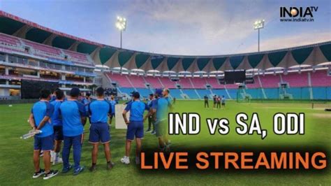 Ind Vs Sa 2nd Odi Live Streaming Details When And Where To Watch