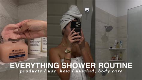 Everything Shower Routine Sloan Byrd Youtube