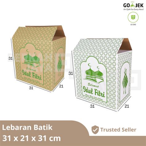 Jual Kardus Parcel Dus Sembako Box Kue Kering Paket Lebaran 31 X 21 X