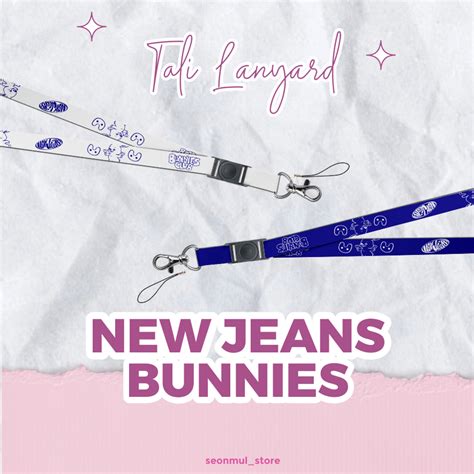 Jual LANYARD NEW JEANS NEWJEANS NJ NUJINSEU BUNNIES TALI ID