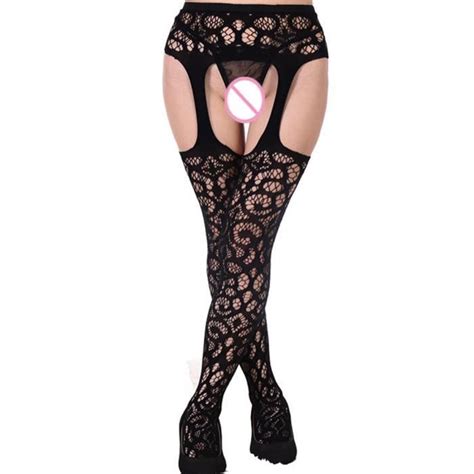Bas mis bas Bas de corps sexy pour femmes lingerie porte jarretelles leggings vêtements