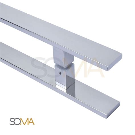 Puxador Barra Chata 40x10 Em Inox 304 Polido 40cm Shopee Brasil