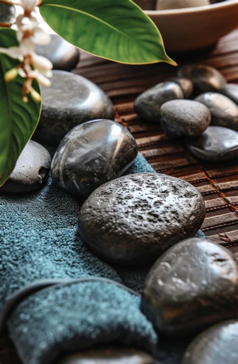 AI Generated Hot Stone Back Massage Stock Photo At Vecteezy