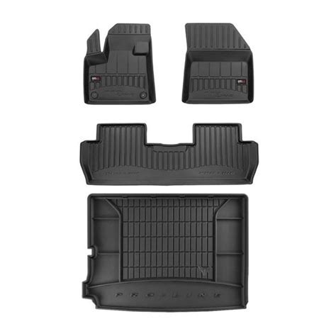 Kit Tapis De Sol Et Coffre Pour Peugeot Tpe Noir