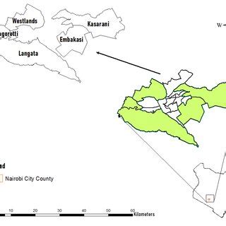 1: Study Area (Sub-Counties of Nairobi City County) 3.2.1.2 Climate ...