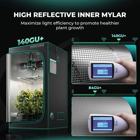 Mars Hydro Ts Led Grow Lampe X X Cm Growzelt Komplettset