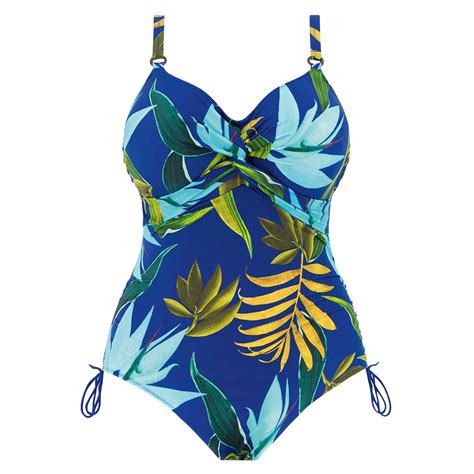 Fantasie Swim Pichola Print Underwired Twist Front Swimsuit