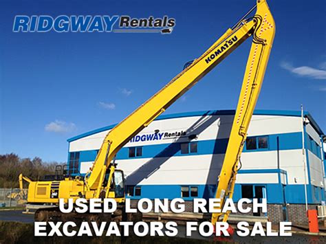 Long Reach Excavators For Sale From Ridgway Rentals Used Plant Sales