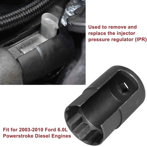 Ipr Valve Socket Removal Tool With Seal Kit For 2003 2010 Ford 60l