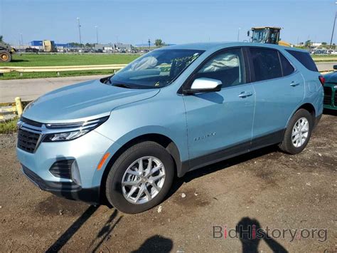 Report 2GNAXUEV1N6135912 CHEVROLET EQUINOX 2022 BLUE GAS Price And