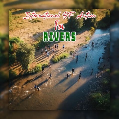 Premium PSD International Day Of Action For Rivers