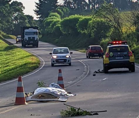 Homem Morre Atropelado Na Pr Em Agudos Do Sul Portal S O Bento