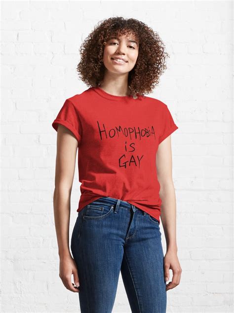 Homophobia Is Gay Frank Iero T Shirt By Dinneendraws Redbubble