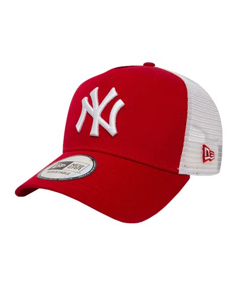 New Era Ny Yankees Trucker Cap Rot Rot