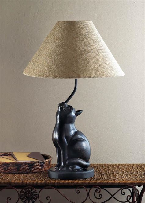 Curious Cat Lamp Cat Lamp Table Lamps For Bedroom Lamp