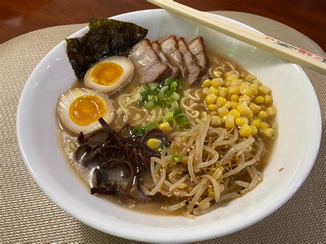 First Time I Made Ramen Tonkotsu Using Ramenlords Recipe And A